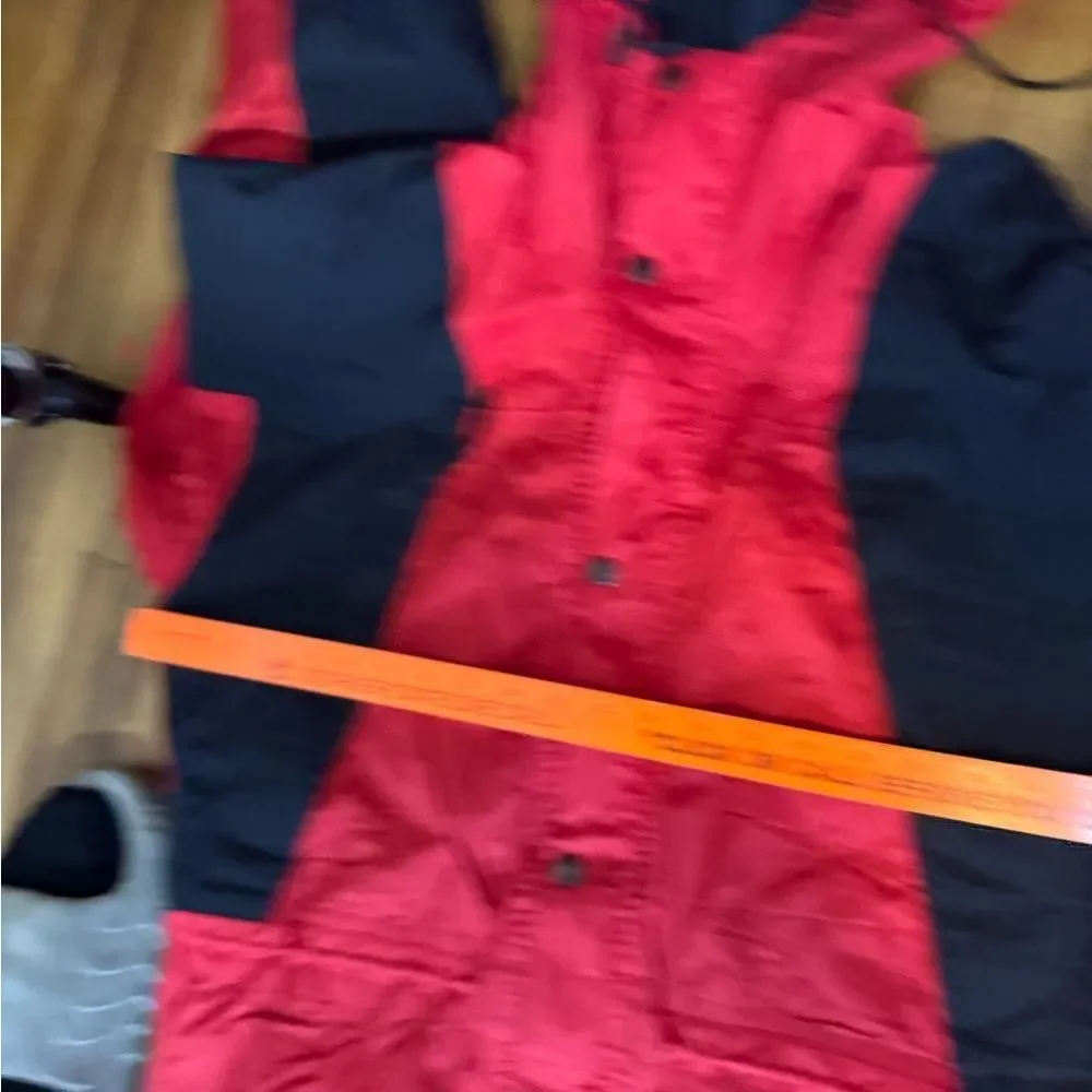 Vintage The North Face Red and Black GoreTex Jacket